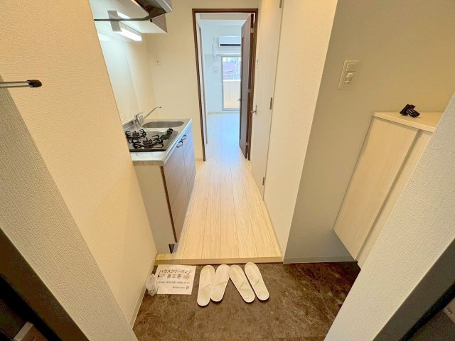 エグゼ新大阪南の玄関