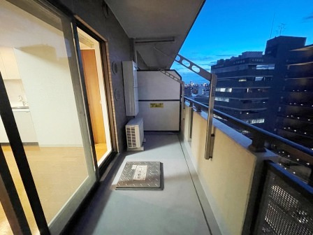 朝日メトロステージ西巣鴨のバルコニー