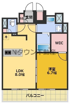 【間取り】 | プレサンス名古屋STATIONビジュ | 間取りです