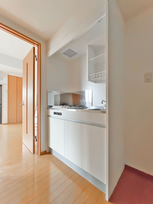 【キッチン】 | ピュア箱崎東七番館 | 別号室の写真になります。現況優先。