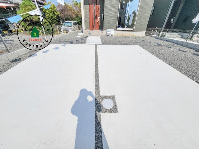 熊本市南区元三町3丁目第2-2棟（1号棟）　の駐車場|駐車場になります。