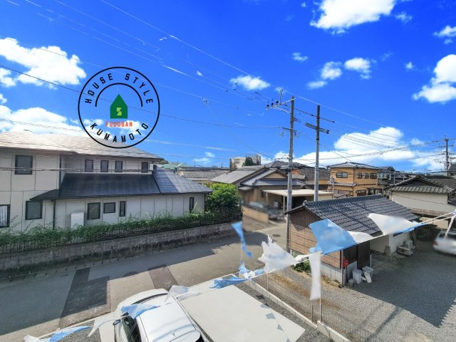 熊本市南区元三町3丁目第2-2棟（1号棟）　の展望|窓から緑が見える物件も魅力的です。