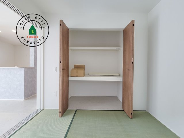 熊本市南区元三町3丁目第2-2棟（1号棟）　の収納|収納には困りません。