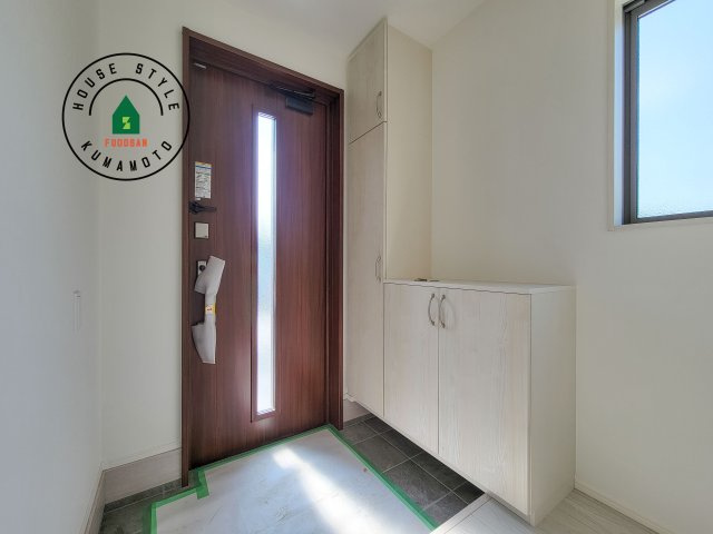 熊本市南区元三町3丁目第2-2棟（1号棟）　の防犯設備|二重ロックでしっかり防犯対策ができます。