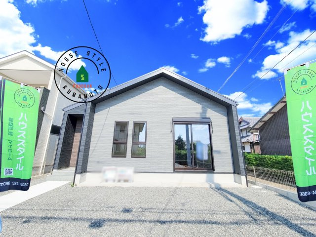 熊本市南区元三町3丁目第2-2棟（2号棟）　の外観|デザイン性のある外観です。