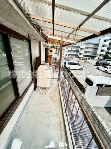 雁屋北町戸建のバルコニー