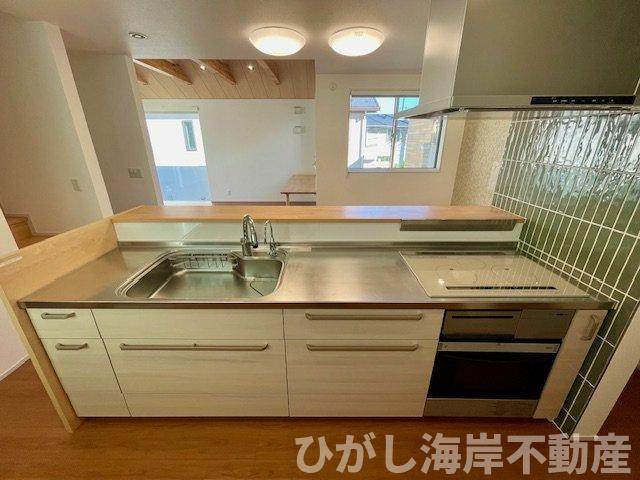 藤沢市辻堂東海岸2丁目　中古戸建のキッチン|システムキッチン