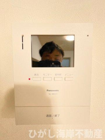 平塚市平塚３丁目　中古戸建のセキュリティ|新規リフォーム完了！　TVモニター付きインターフォン