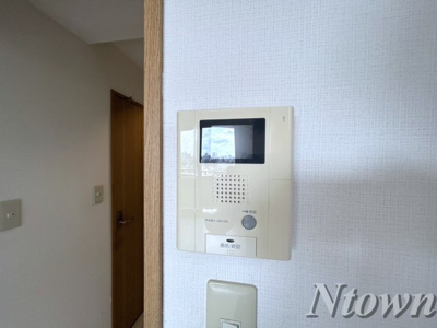【セキュリティ】 | S-FORT浄心 | モニター付きインターフォンです