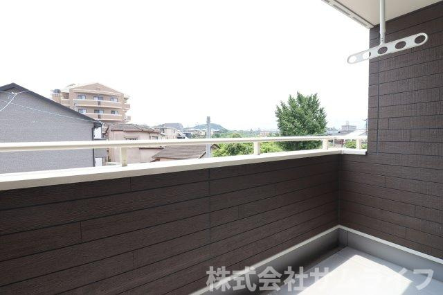 【バルコニー】 | 菰田西　飯塚駅裏築浅戸建て