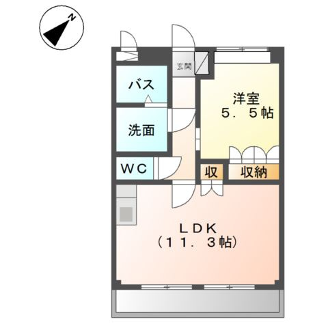 ラ・レユシイルの間取り