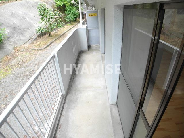 パークサイド内田のバルコニー