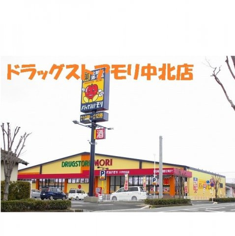 カルムメゾンⅡの周辺|ドラッグストアモリ中北店まで1750m