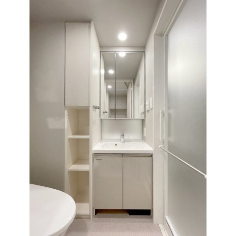 ルフォンプログレ門前仲町マークスの独立洗面台