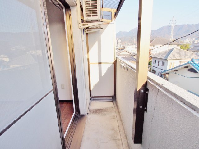 カーサ大正のバルコニー