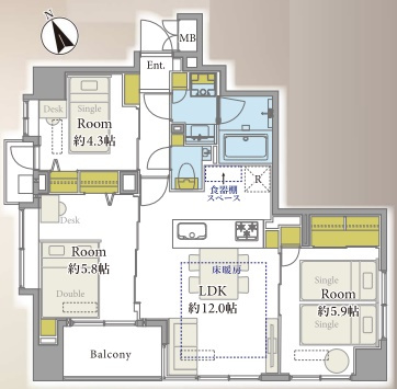 藤和シティホームズ上野山伏町