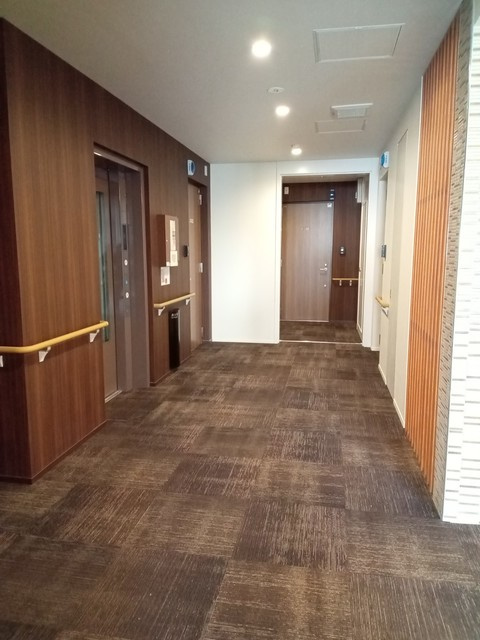 （シニア限定）ヘーベルVillage大和～ラ・グランデのエントランス|共用廊下