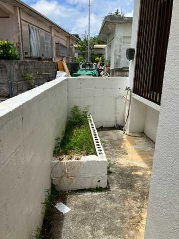 平良字西仲宗根　中古戸建ての庭