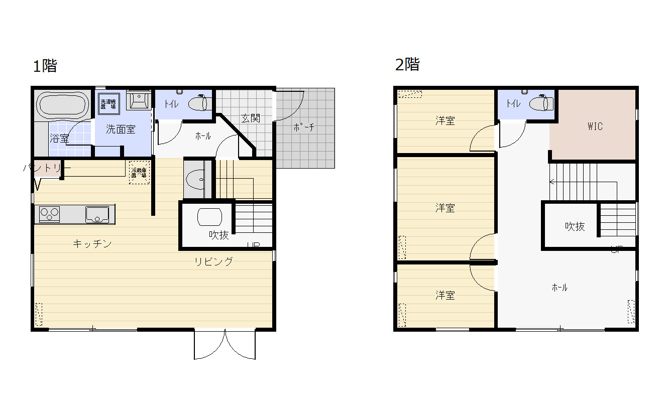 高崎市若田町中古戸建の間取り