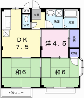 【間取り】 | エルディム正木