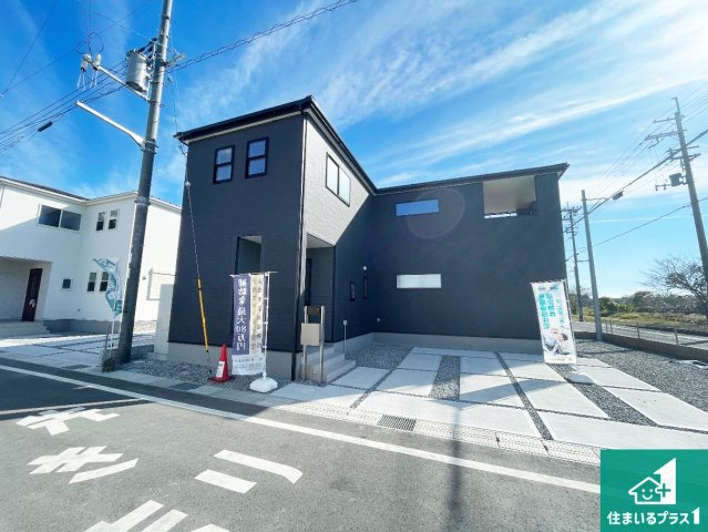 甲賀市甲南町寺庄　第2期　新築一戸建ての外観|お客様に長く安心して住んでいだだける事にこだわった家づくり！住んでからのアフターサービスにもしっかりと取り組んでいます！