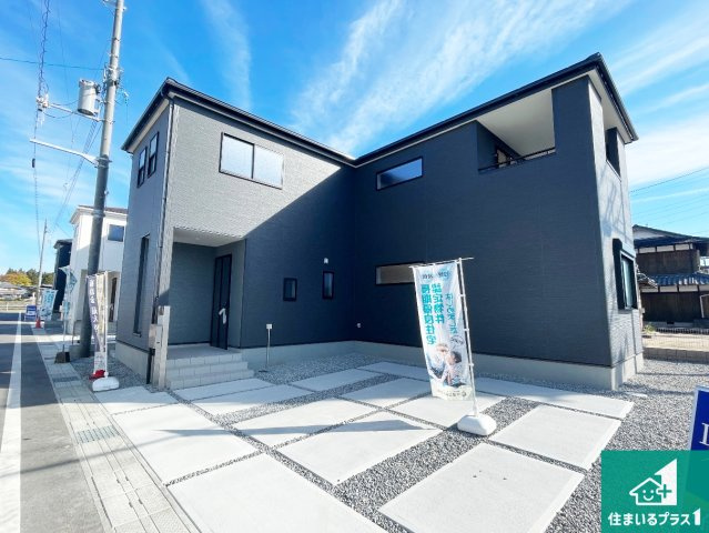 甲賀市甲南町寺庄　第2期　新築一戸建ての外観|お客様に長く安心して住んでいだだける事にこだわった家づくり！住んでからのアフターサービスにもしっかりと取り組んでいます！