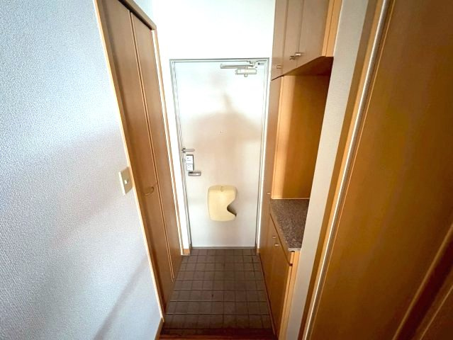 クイールⅠの玄関