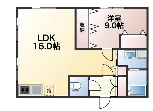 マルイチビルの間取り