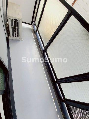 ヴィラサンローズのバルコニー