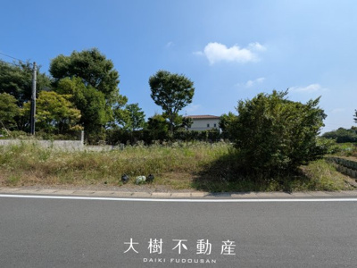 【前面道路含む現地写真】 | 海老名市杉久保南3丁目　売地　■資材置場・駐車場■ | 市街化調整区域のため、閑静な環境です