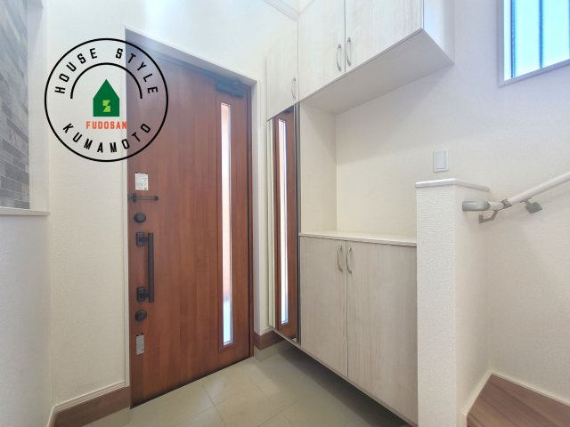 熊本市東区京塚本町第2-1棟（1号棟）の内観：施工例|二重ロックでしっかり防犯対策ができます。