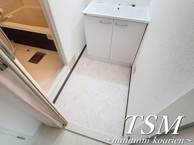 シャトラン香里園の洗面所