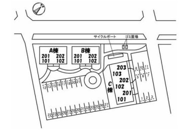 【区画図】 | グランマスト川口 A棟