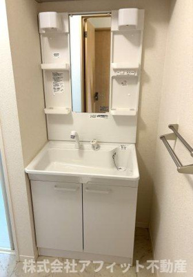 【洗面所】 | グランマスト川口 A棟 | 洗髪洗面化粧台