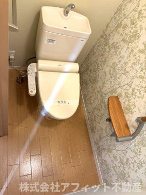 【トイレ】 | グランマスト川口 A棟 | 温水洗浄暖房便座