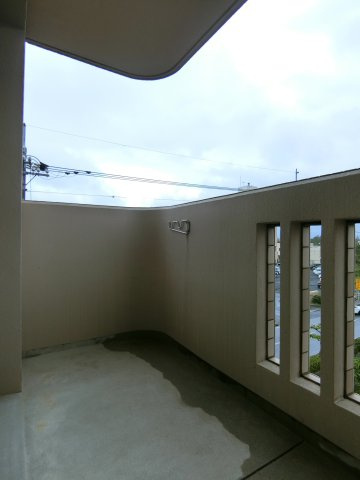 スカイタウンコーストⅢのバルコニー|イメージ401号室の写真