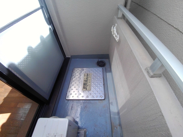 ハイツ村上Ⅰのバルコニー