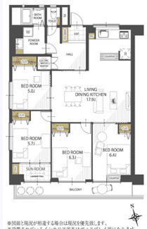 【間取り】 | 【プラザフェニックス】✨️仲介手数料無料✨️大坪小学校・御幸山中学校