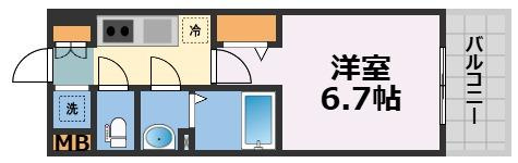 【間取り】 | Alivis福島海老江(旧:フォーリアライズ福島ルノン)