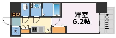 【間取り】 | Alivis福島海老江(旧:フォーリアライズ福島ルノン)