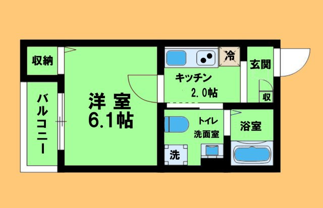 N&A home 上飯田の間取り|間取り反転タイプ
