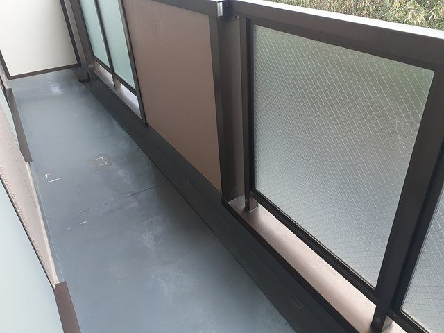 グリーンハイツ芝Ⅱのバルコニー