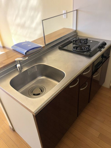 アインラウムのキッチン|きれいなキッチンです