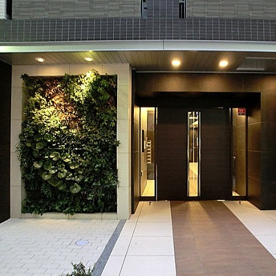 ジェノヴィア浜松町グリーンヴェールのエントランス