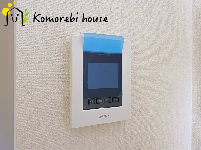 桶川市上日出谷1269番　新築一戸建て　ハートフルタウン　Ｂの防犯設備|来客時も画面で確認できる安心のTVモニターフォン。録画機能も付いているの安心。忙しい毎日をしっかりサポートします。