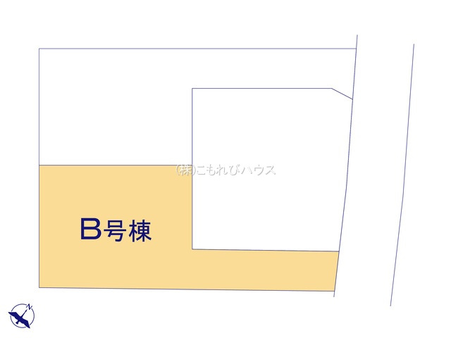 桶川市上日出谷1269番　新築一戸建て　ハートフルタウン　Ｂの区画図|Ｂ号棟