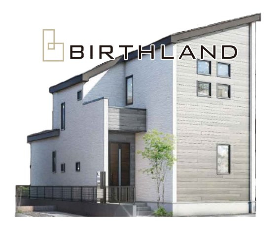 新築戸建・建売　福島市永井川榎内　GRAFARE　全1棟の外観パース|完成までは同ビルダー完成物件でのご案内も可能です！お気軽にお問い合わせください♪