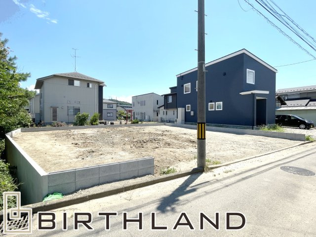 新築戸建・建売　福島市永井川榎内　GRAFARE　全1棟の前面道路含む現地写真