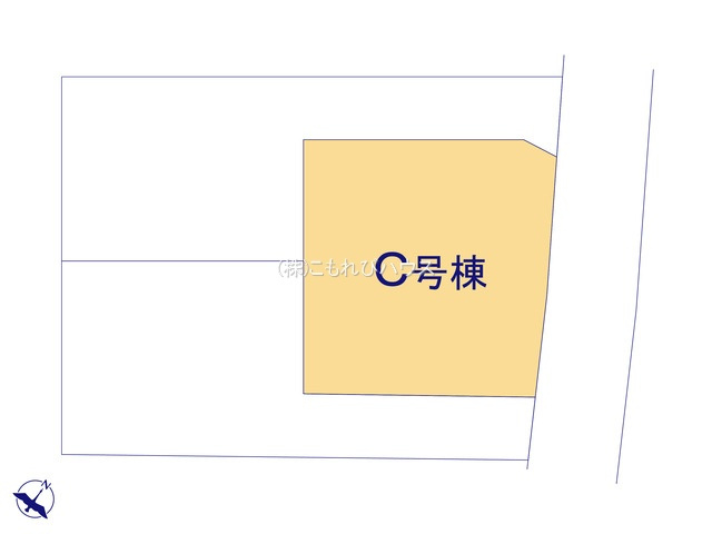 桶川市上日出谷1269番　新築一戸建て　ハートフルタウン　Ｃの区画図|Ｃ号棟