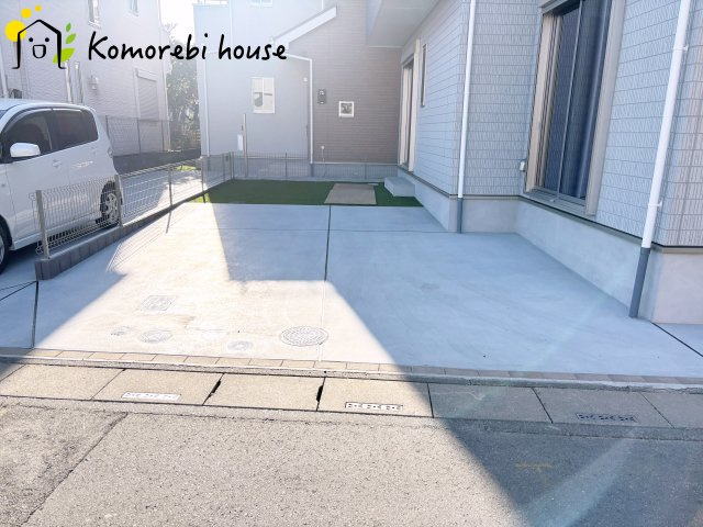 桶川市上日出谷1269番　新築一戸建て　ハートフルタウン　Ｃの庭|たまにはお庭で休日を過ごしてみるのもよいかもしれません